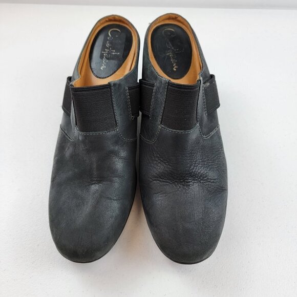 Cole Haan Air Sara Clogs Black Suede Patform Mules Women's Size 9.5 B - Picture 3 of 11